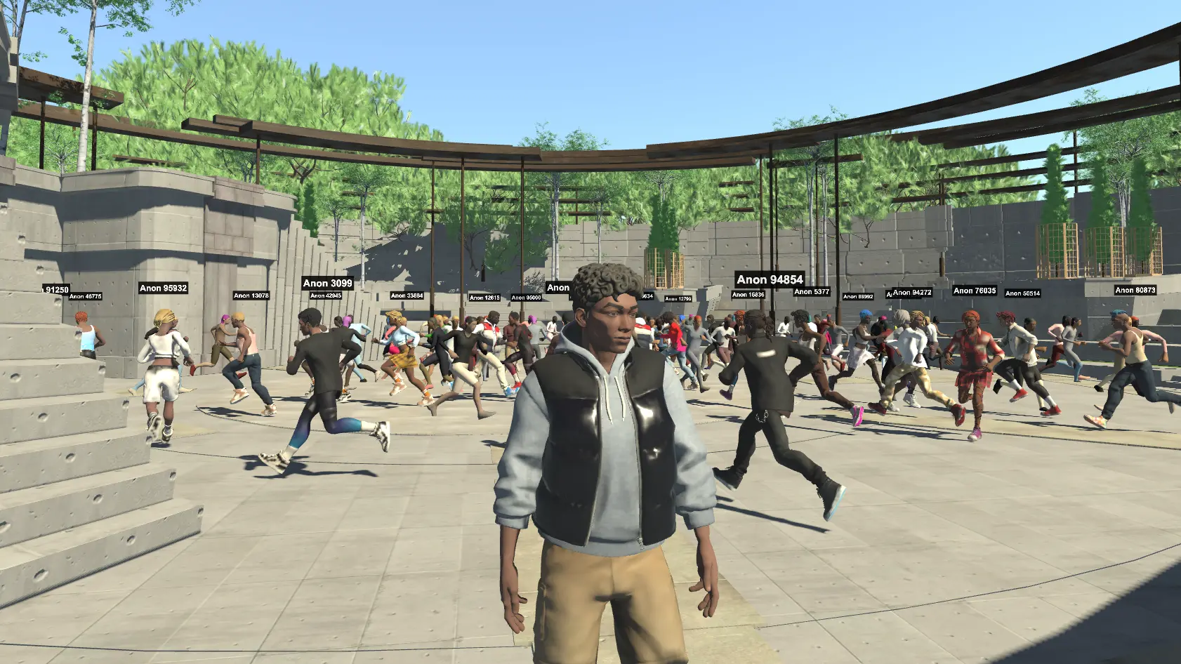 Introducing Crowd Support in Web Worlds
